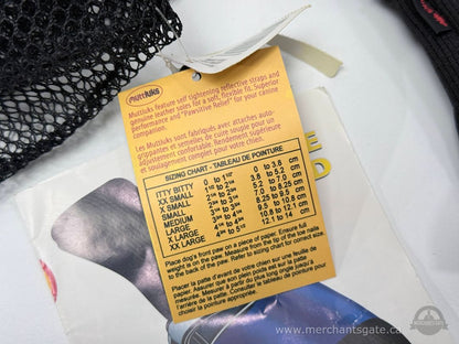 Muttluks Fleece Lined Dog Boots Extra Large Black Winter Paw Protection