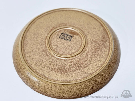 Denby Cotswold Stoneware Dinner Plate 10” Vintage England Brown Speckle