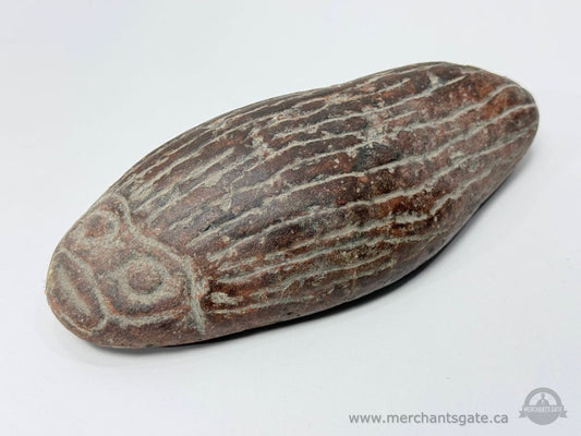 Hand Carved Stone Sculpture Abstract Tribal Style Decorative Art Piece