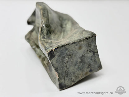 Abstract Studio Pottery Vase | Brutalist Style Stoneware | Hand-Formed Art Vase