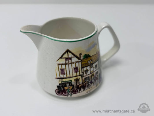 Royal Doulton Old Coaching Scenes Pottery Creamer Jug England