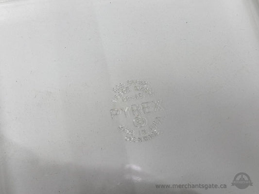 Pyrex Clear Glass Baking Dishes Set of 3 Rectangular Ovenware Casserole Pans