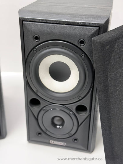 Mission 700 2-Way Bookshelf Speakers – 45–20kHz Frequency Response – Pair