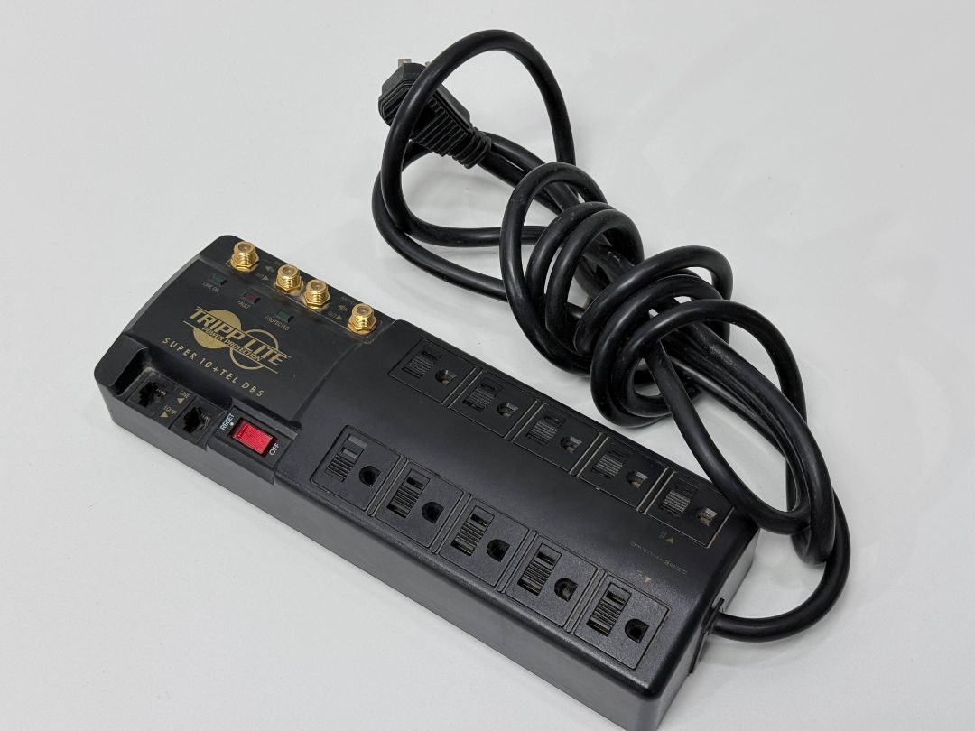 Tripp Lite Super 10+TEL DBS Surge Protector / Power Bar