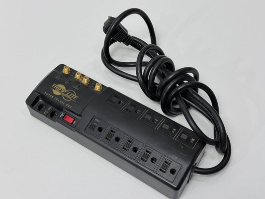 Tripp Lite Super 10+TEL DBS Surge Protector / Power Bar