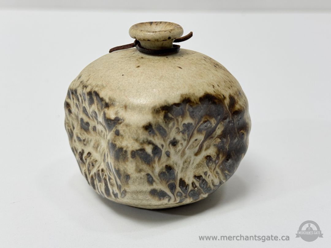 Handmade Studio Pottery Bud Vase Signed Ceramic Art Vessel