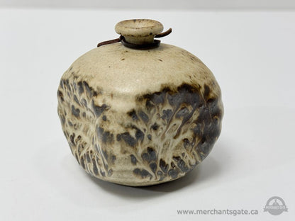 Handmade Studio Pottery Bud Vase Signed Ceramic Art Vessel