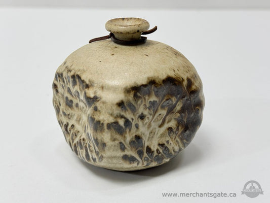 Handmade Studio Pottery Bud Vase Signed Ceramic Art Vessel