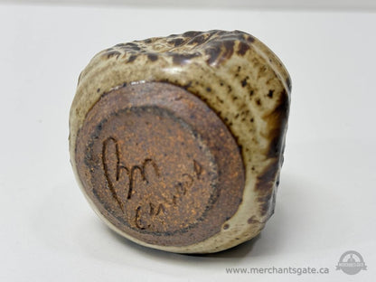 Handmade Studio Pottery Bud Vase Signed Ceramic Art Vessel