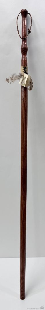Nadjiwon Handcrafted Wooden Walking Stick – Unique Gifts by Nadjiwon – 52"