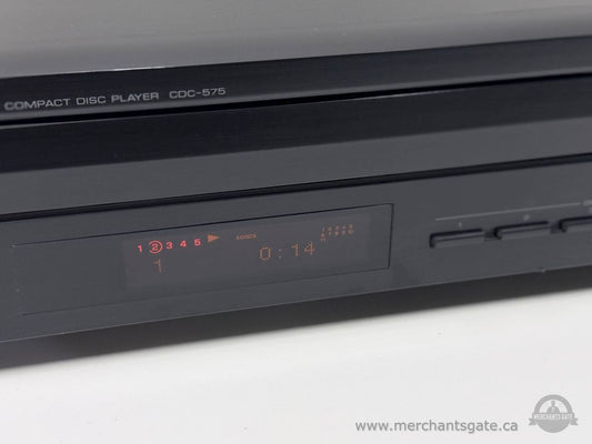 Yamaha CDC 575 Five Disc CD Changer Compact Disc Player Black