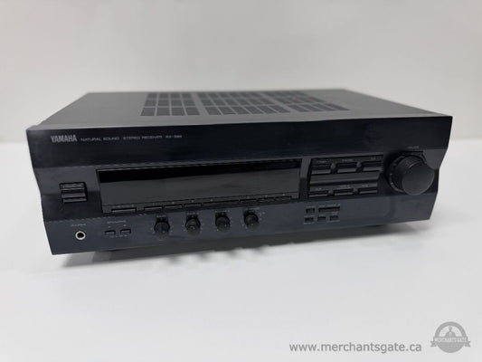 Yamaha RX 396 Natural Sound Stereo Receiver Black Vintage Audio Component