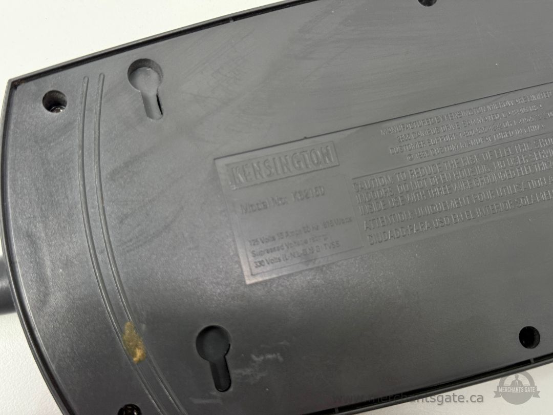 Kensington 6 Outlet Surge Protector Power Strip with Phone Line Protection