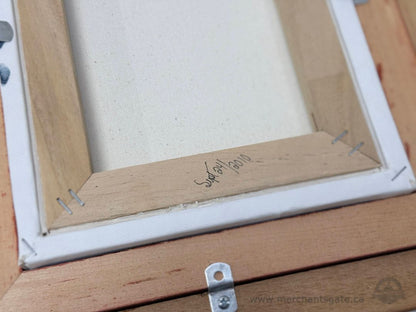 Original Acrylic Painting on Canvas – Autumn Birch Forest – Signed D. Scott D’Krafka (2010)