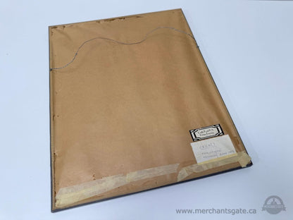 Antique 1887 Cricket Engraving – “Cricket at Hastings” Framed Print