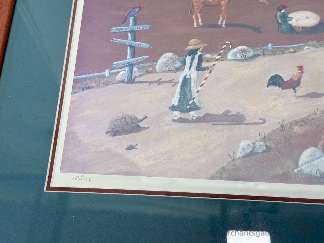 Arnie Tiefenbach “Ben’s Farm” Limited Edition Art Print (18/250) – Framed