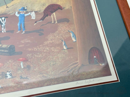 Arnie Tiefenbach “Ben’s Farm” Limited Edition Art Print (18/250) – Framed