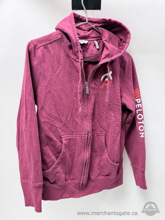 Peloton Full Zip Hoodie Sweatshirt XL with Hood Athletic Casual Wear