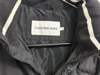 Calvin Klein Jeans Women’s Black Puffer Jacket – Size Medium