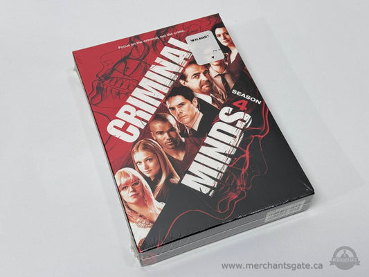 Criminal Minds Season 4 DVD Factory Sealed