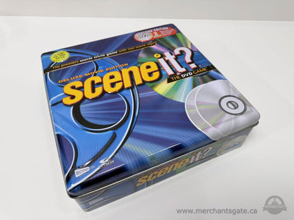 Scene It Deluxe Movie Edition DVD Trivia Game Tin Complete