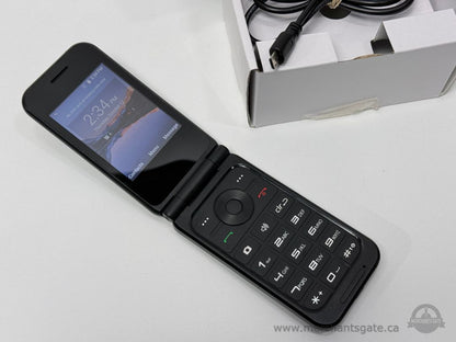 ZTE Cymbal 2 Flip Phone 4GB | Basic Cell Phone | Includes Charging Cable