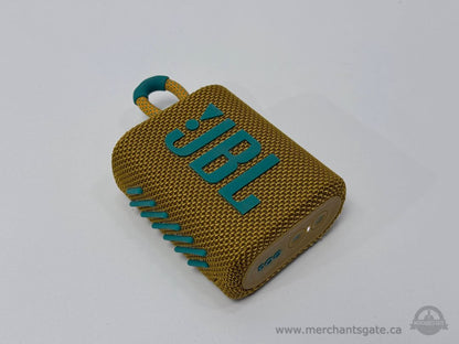 JBL Go 3 Portable Bluetooth Speaker Waterproof Compact Design with Loop