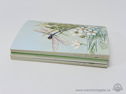 Guernsey Post Office Stamp Card Lot – Botanical & Wildlife Designs (1990s, Like New)