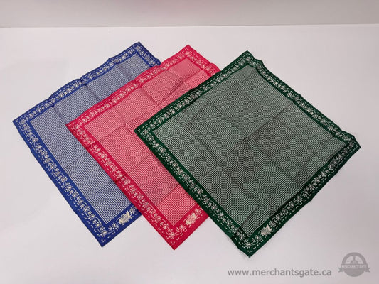 Vintage Liberty of London Square Scarves Lot – 3 Pieces, Made in England