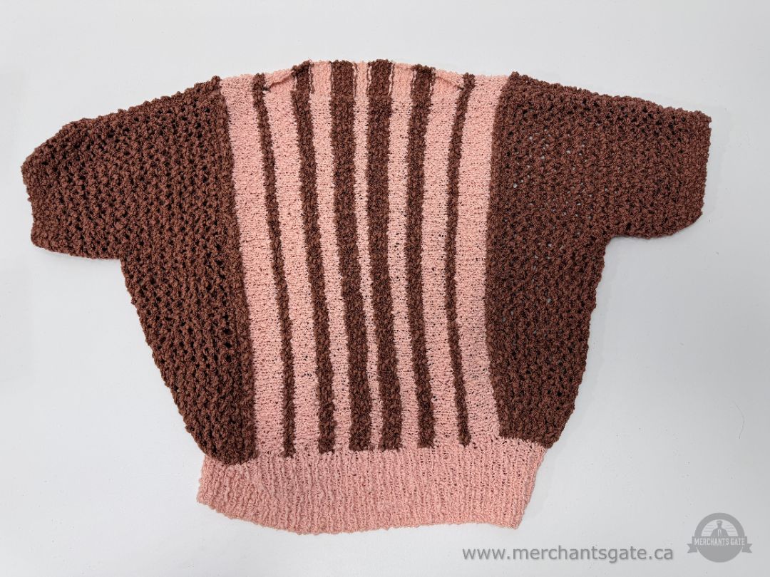 Vintage Knit Sweater Lot of 4 – Alpaca, Fair Isle, Panda & Handmade Crochet (Women’s M est.)