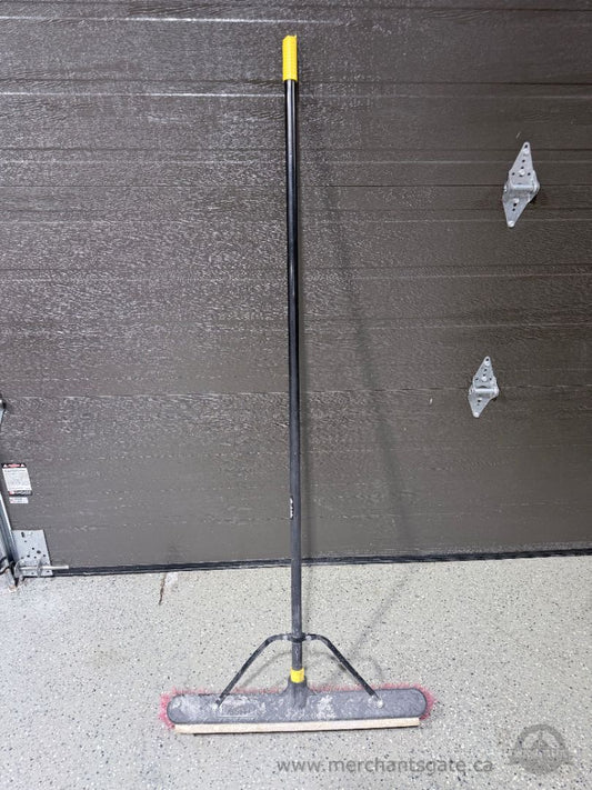 Quickie Jobsite 24" Push Broom – Coarse Bristles