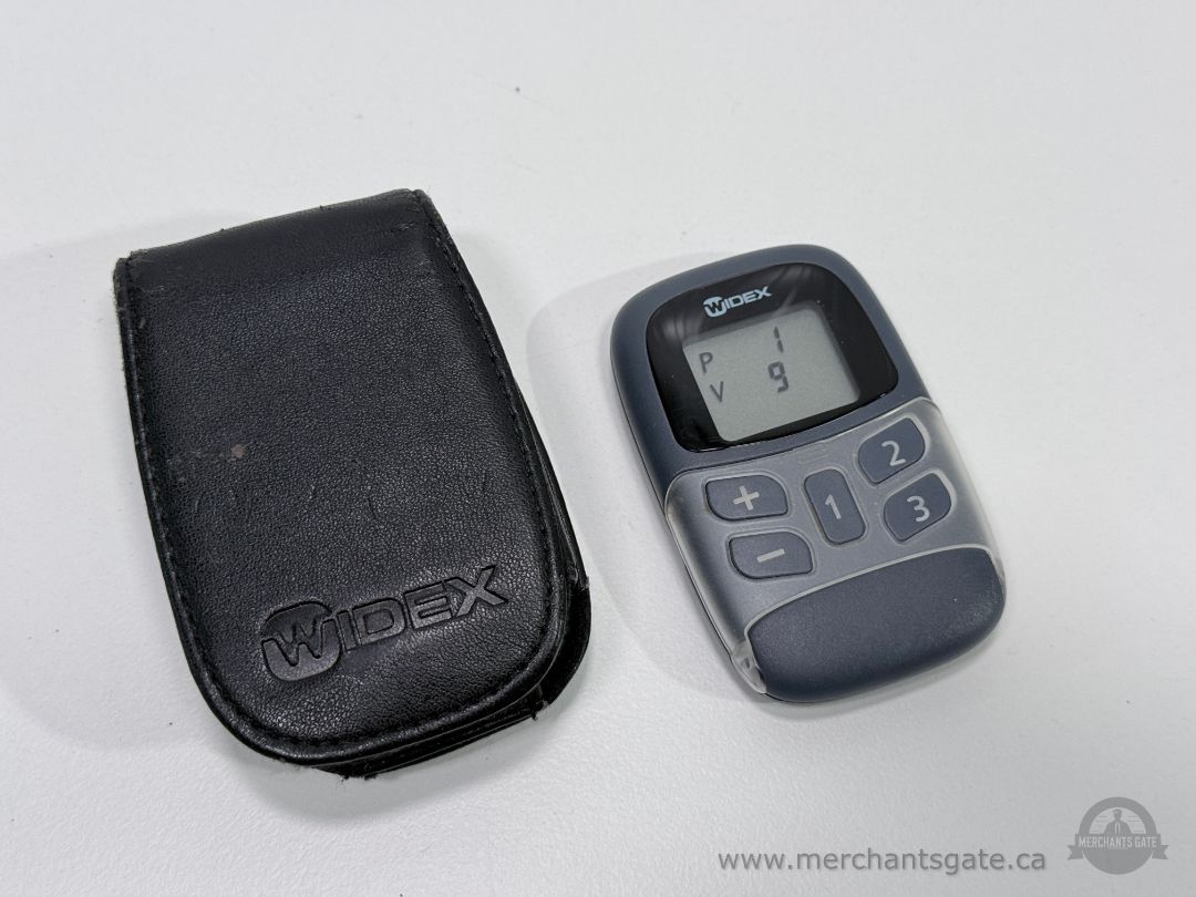 Widex RC-3 Hearing Aid Remote Control DK-3500 with Original Leather Case