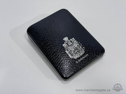 1972 Canada Nickel Dollar Coin Voyageur Design in Original Case