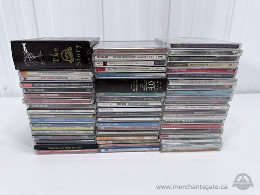 Large Mixed Music CD Lot Classic Rock Jazz Country Soundtracks
