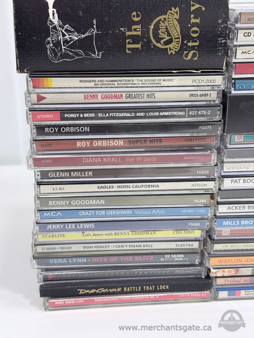 Large Mixed Music CD Lot Classic Rock Jazz Country Soundtracks