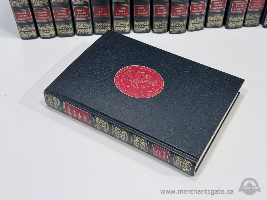Nobel Prize Library Complete 20 Volume Set 1971 Hardcover Classics Collection