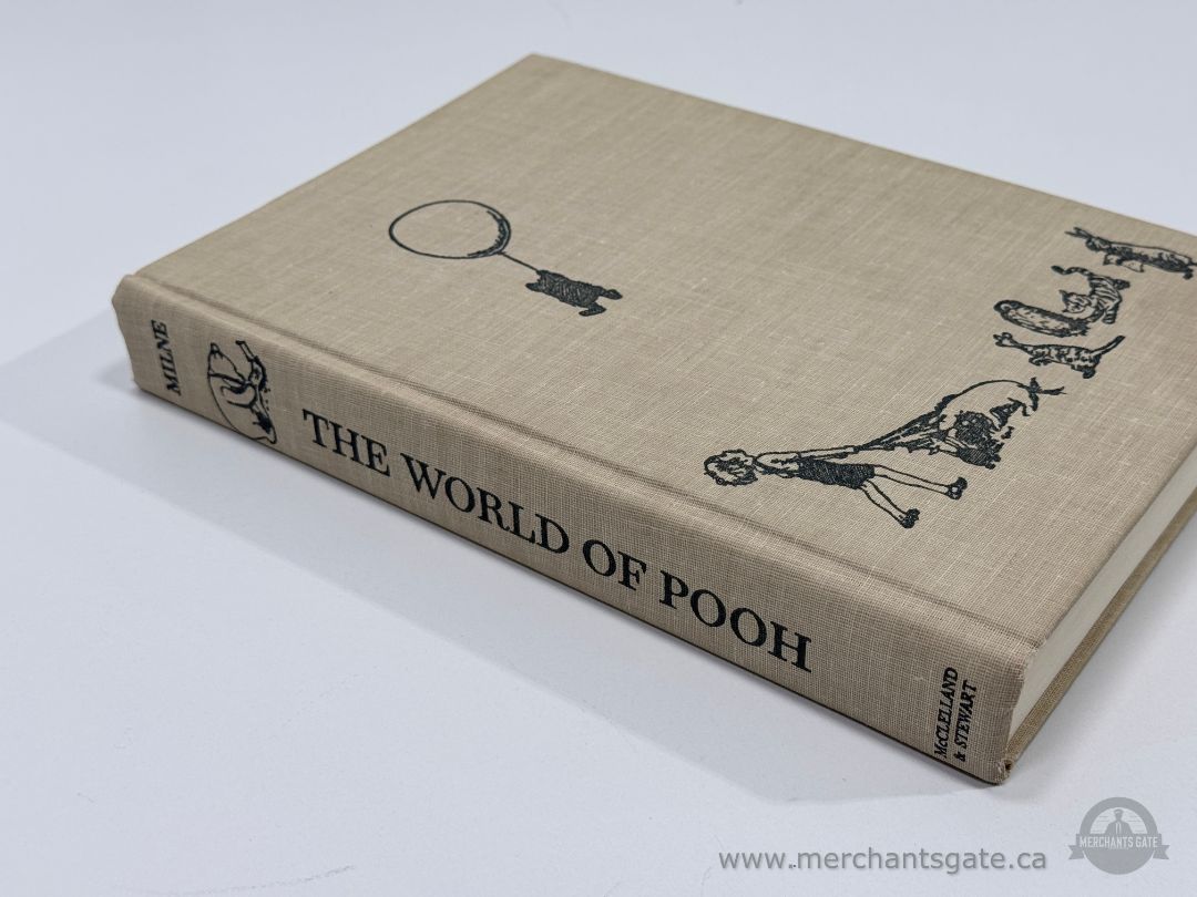 The World of Pooh Hardcover Book 1957 McClelland & Stewart Illustrated Classic