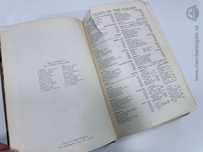 Vintage The Childrens Encyclopedia Complete 10 Volume Set Arthur Mee Illustrated