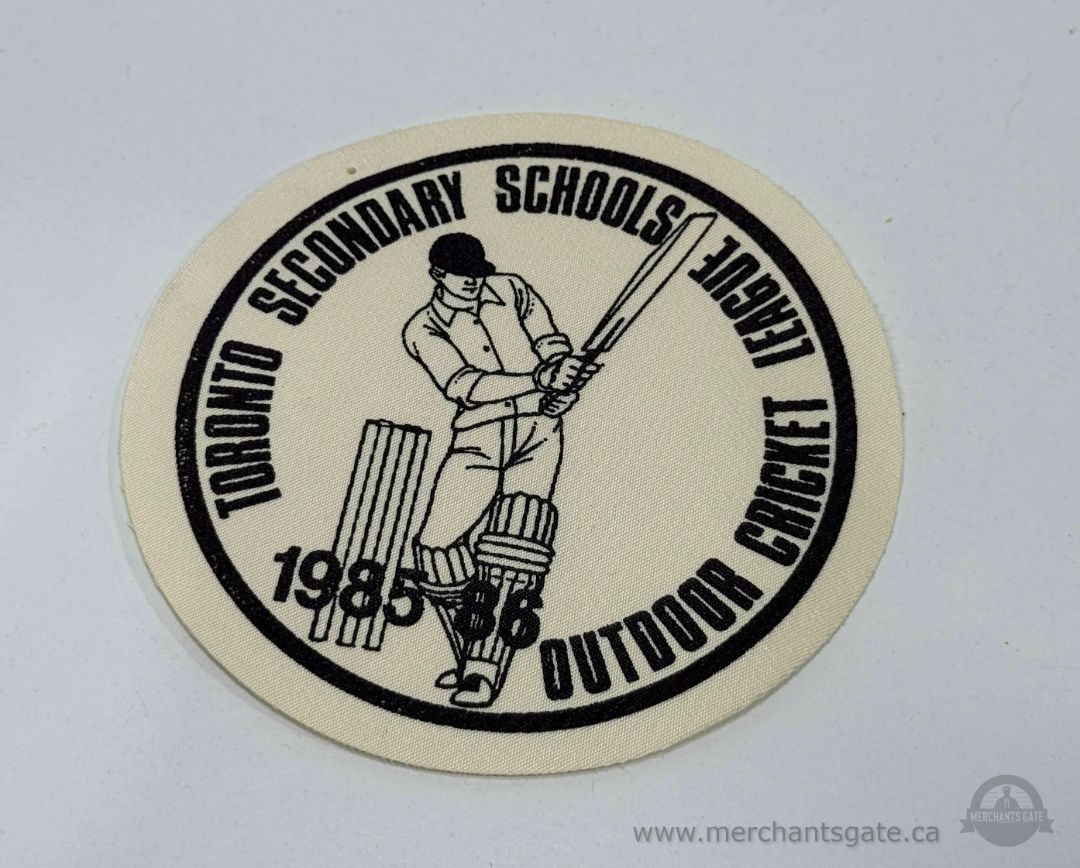 1985–86 Toronto Secondary Schools Cricket League Outdoor Patch 4"