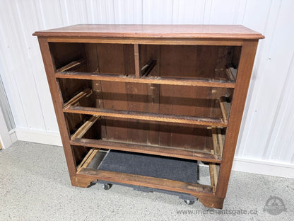 Antique Solid Wood 5 Drawer Dresser Chest – Primitive Farmhouse Style