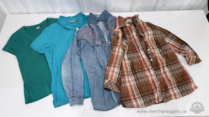 Vintage Women’s Clothing Lot Small Medium Tops Sweaters Denim Plaid