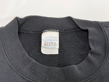 Vintage Native American Turtle Clan Sweatshirt Ultra Blend Heavyweight Black – 1990s