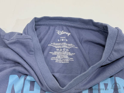 Disney Stitch “Not Today” T-Shirt Size Large Blue