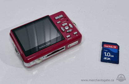 Vivitar ViviCam 5399 Digital Camera 5MP Compact Point And Shoot With SD Card