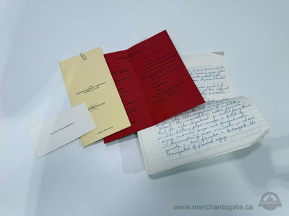 1979 Coca-Cola Central Canada Sales Management Conference Lot Folder Ephemera