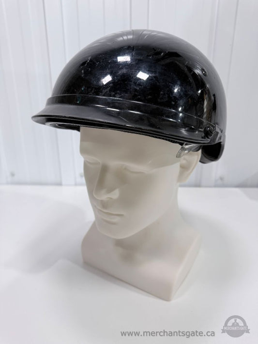 Alto DDV Motorcycle Helmet Size L Black Full Face with Clear Visor