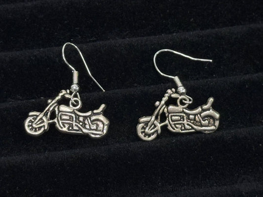 Lizard Gecko Dangle Earrings Silver Tone Reptile Animal Jewelry