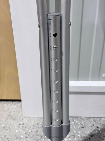 Drive Medical Adjustable Aluminum Crutches Pair 300 lb Capacity