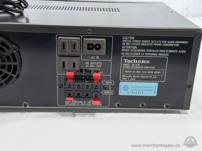 Technics SU V78 Stereo Integrated Amplifier Tested Working Vintage Audio