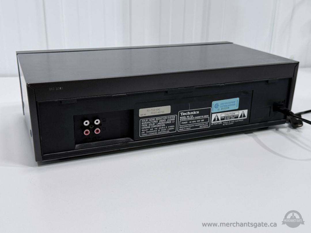 Technics RS T18 Stereo Double Cassette Deck Dolby System Tested Working